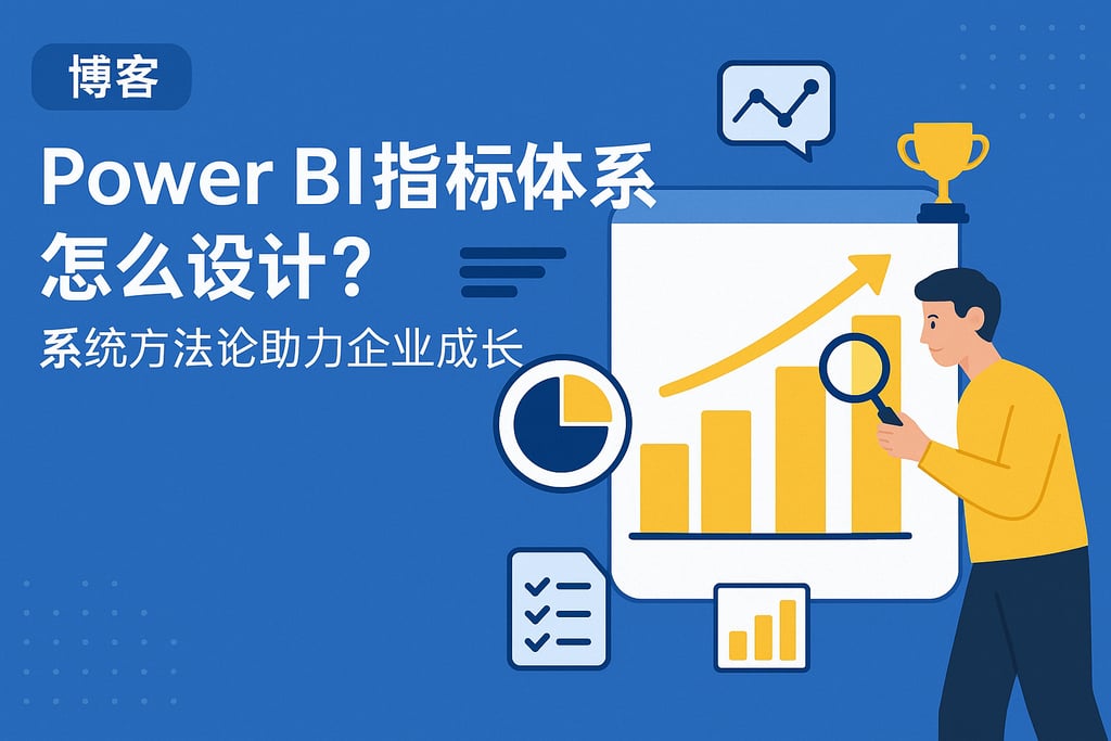 Power BI指标体系怎么设计？系统方法论助力企业成长